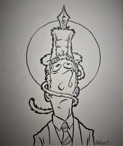 IMG_4040.jpg (1.79 MiB) Visto 7379 volte Disegnato con due stilo (almeno a qualcosa mi servono) e una fude pen.