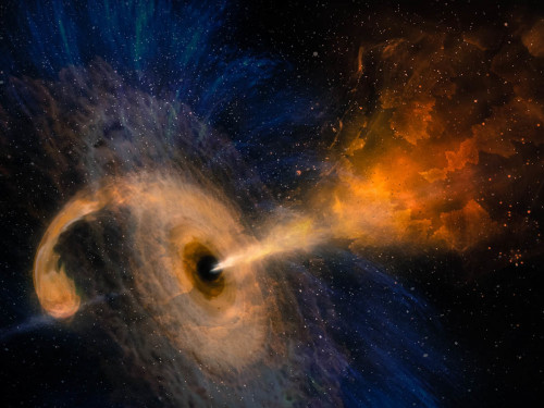 wonder-how-black-holes-are-formed-the-universe-has-an-exotic-way-of-doing-so.jpg (222.74 KiB) Visto 1402 volte rappresentazione artistica di un buco nero