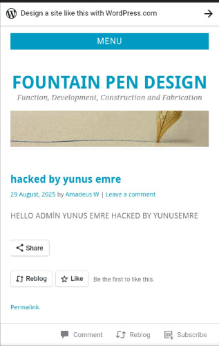 fountain pen design hackerato