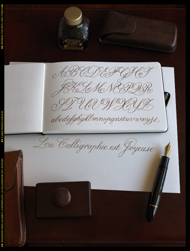Quaderno degli Alfabeti, Copperplate 10, La calligraphie est joyeuse ©FP.jpg