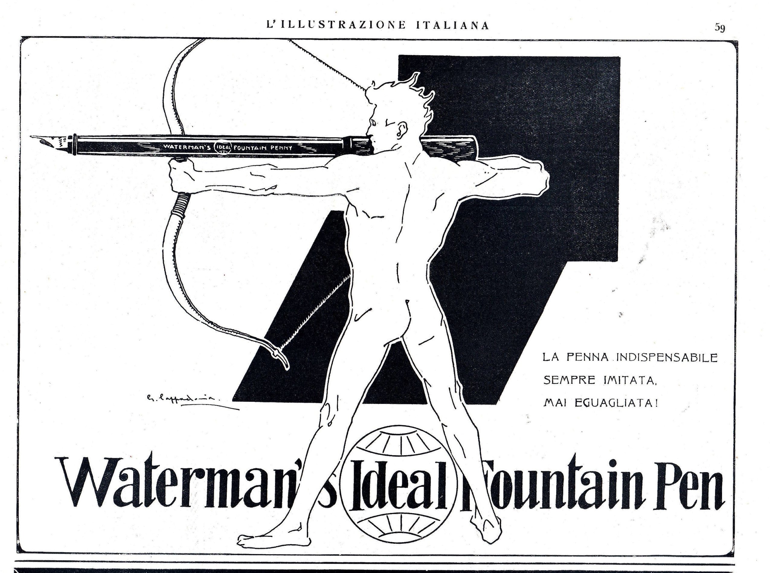 11.WATERMAN -L'Illustrazione Italiana - Anno XLVIII. N.29 - 1921-07-17 - pag.59 (1922-07-09 - pag.42).jpg