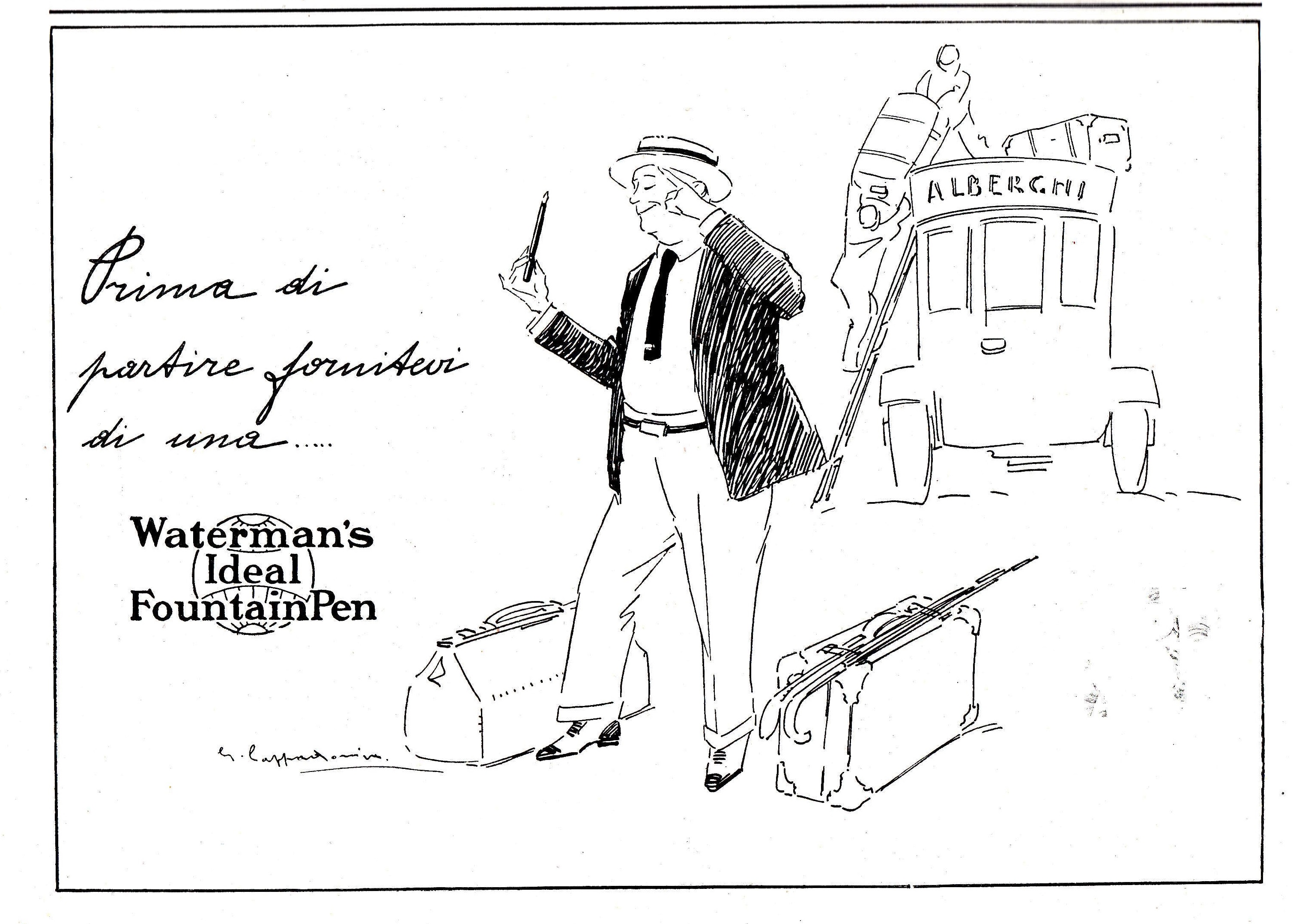 14. WATERMAN - generica - L'Illustrazione Italiana - Anno XLVIII N.35 - 1921-08-28 - pag.250.jpg