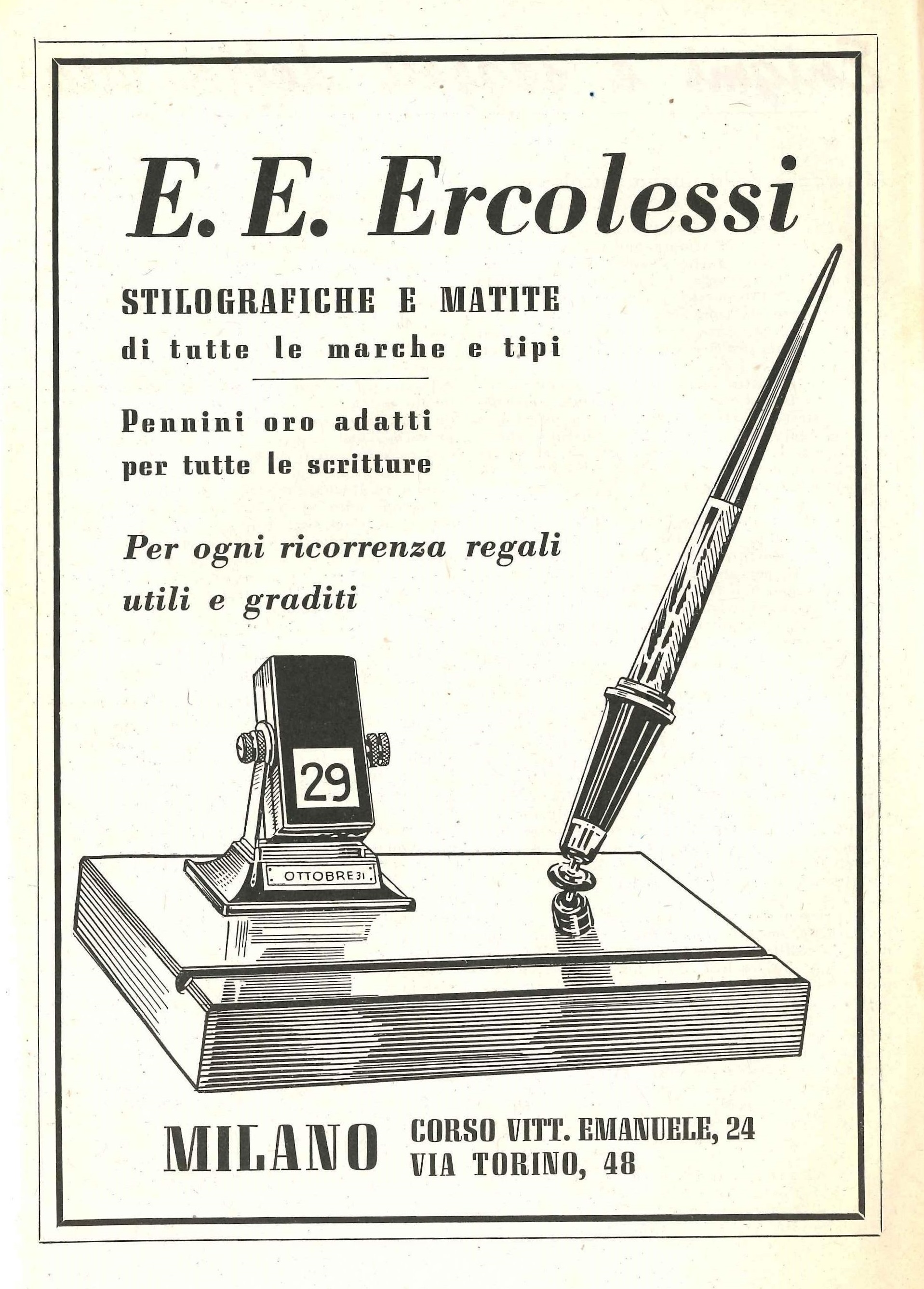 E.E.ERCOLESSI - generica - 1947-10-01 - Il Romanzo per Tutti - Rivista quindicinale del  Corriere della Sera - Anno III - N.19.jpg