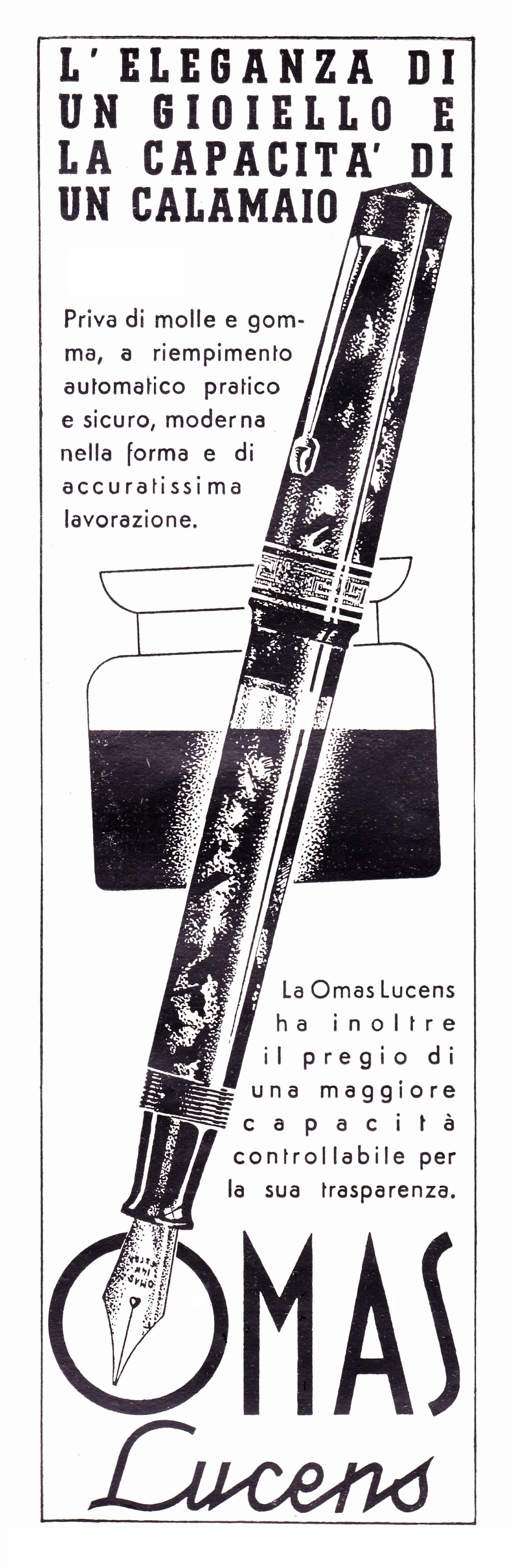 4. OMAS - Lucens - 1937-11-21 - L'Illustrazione Italiana - Anno LXIV - N.47 - pag.XVI delle pubblicità.jpg