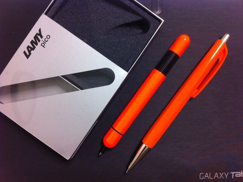 Lamy Pico laser Orange &amp; CdA 888 matita