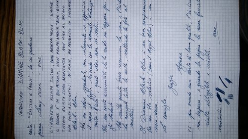 Diamine Blue-Black con Lamy Safary F