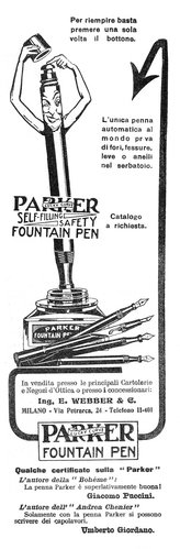1. PARKER - Lucky Curve Testimonials - 1920-09-01.  -La Lettura. Anno XX N.9, pag.terza delle pubblicità.jpg