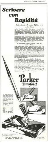 5. PARKER - Duofold stiloforo - 1929-09-29. L'Illustrazione Italiana - Anno LVI N.39, pag.482.jpg
