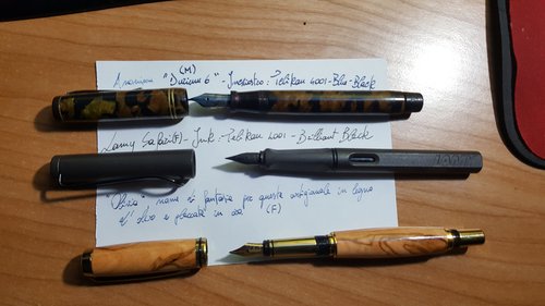 Devo trovare un nome carino per la Anonima e per la Lamy Safari...