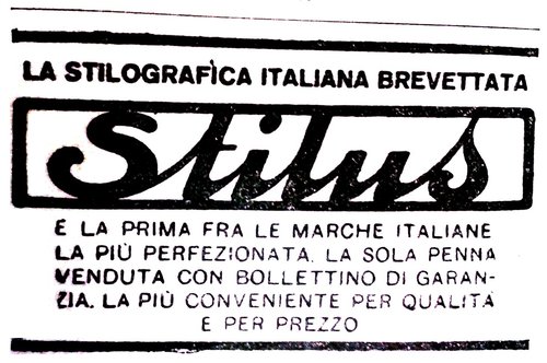 STILUS - generica Marca. 1922-10-22. Illustrazione del Popolo - Anno II N.42, pag.13