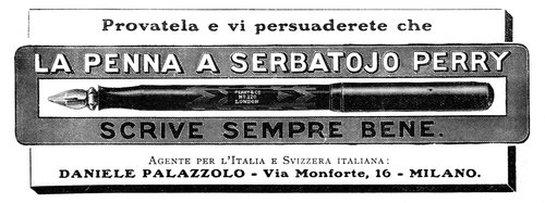 PERRY &amp; CO. - N°120. 1914-06. La Lettura. Anno XIV N.6 - pag.15 delle pubblicità