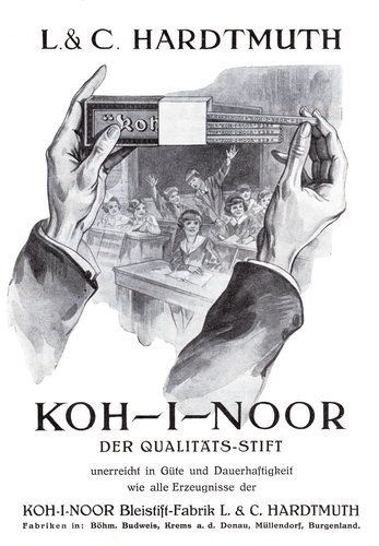 L.&amp;C. HARDTMUTH - Koh-I-Noor pencil - 1936. St. Kassian Kalender, Anno 234.