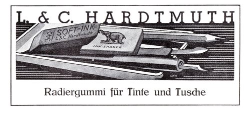 4. L.&C. HARDTMUTH - Ink eraser gum - 1937. St. Kassian Kalender, Jahrgang 235.jpg (1.79 MiB) Visto 4560 volte L.&C. HARDTMUTH - Ink eraser gum - 1937. St. Kassian Kalender, Anno 235.