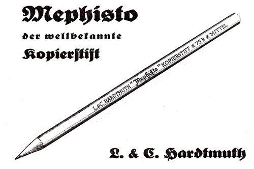 9. L.&C. HARDTMUTH - Mephisto pencil - 1941. St. Kassian Kalender, Jahrgang 239.jpg (913.08 KiB) Visto 4559 volte L.&C. HARDTMUTH - Mephisto pencil - 1941. St. Kassian Kalender, Anno 239.