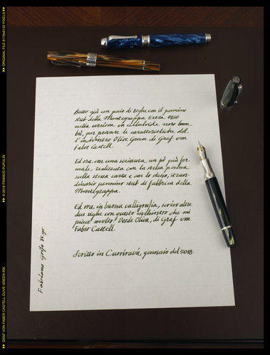 Graf Fon Faber Castell Olive Green ink review (3) ©FP.jpg