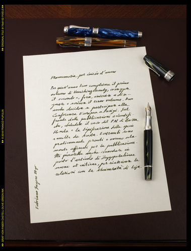 Graf Fon Faber Castell Olive Green ink review (4) ©FP.jpg