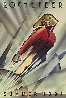 Poster film &quot;the Rocketeer&quot;