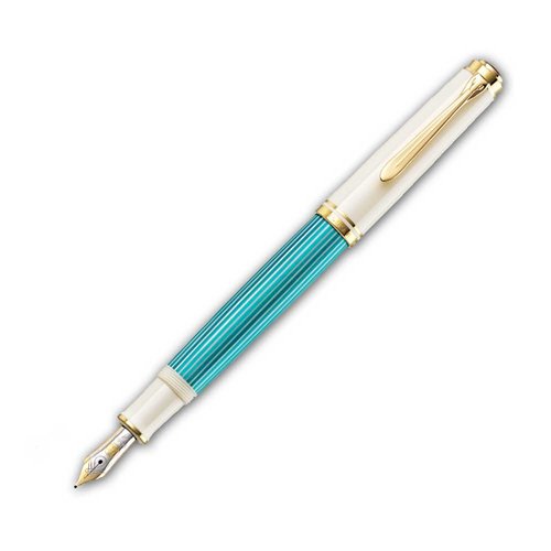 Pelikan Souverän M600 Special Edition Türkis-Weiß