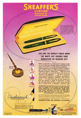 SHEAFFER- Lifetime - 1939-05. The National Geographic Magazine. Volume LXXV, N.5, quarta di copertina.jpg (7.8 MiB) Visto 4940 volte SHEAFFER- Lifetime - 1939-05. The National Geographic Magazine. Volume LXXV, N.5, quarta di copertina