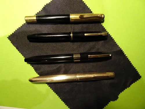 Pelikan 500, Artus, Sheaffer Legacy, Parker 51