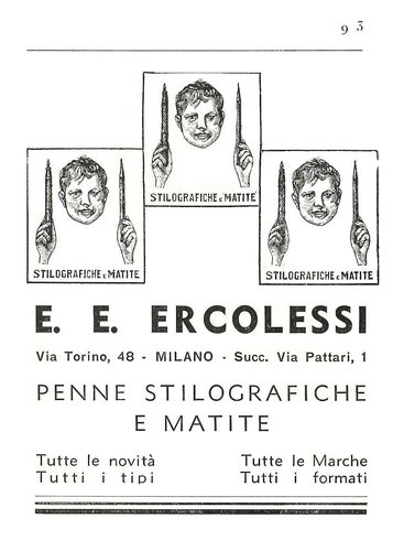E.E. ERCOLESSI - 1933