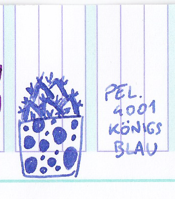 Pelikan 4001 Konigsblau doodle Plant 01.png