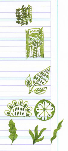 Diamine Kelly Green Doodle Plant 01.jpg