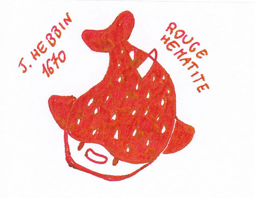 J. Herbin 1670 Rouge Hematite Doodle Fish 02.jpg