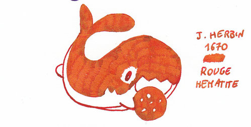 J. Herbin 1670 Rouge Hematite Doodle Fish 03.jpg