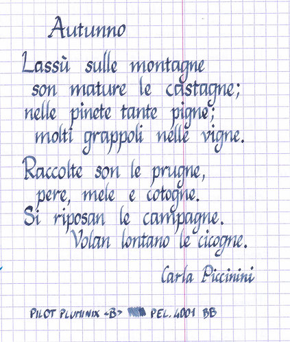 Pelikan 4001 Blau-Schwarz Piccinini Autunno.jpg