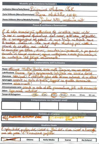 Diamine Autumn Oak 3.jpg (785.91 KiB) Visto 2447 volte Recensione su carta Pigna Architetto, 100 gr, bianco brillante