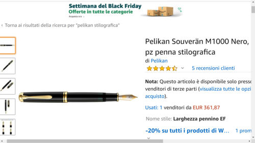 Amazon offerta Pelikan M1000.png