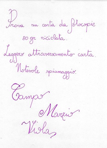 Prova su carta da fotocopie riciclata ecologica, 75 gr.