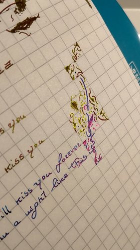 Diamine Iridescink Robert + Diamine Jalur Gemilang