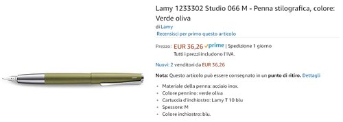 2019-03-15 17_01_09-Lamy 1233302 Studio 066 M - Penna stilografica, colore_ Verde oliva_ Amazon.it_.jpg