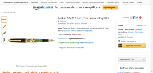 Amazon offerta Pelikan M900 Toledo.png