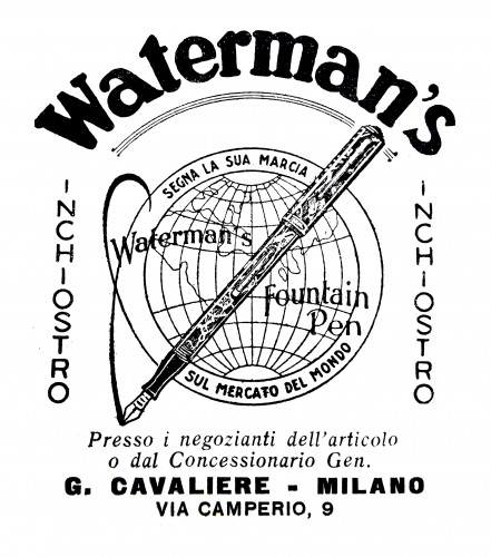 3. WATERMAN. 1934.02.18. Inchiostro. La Domenica del Corriere, Anno XXXVI n.7, pag.6.jpg (1.11 MiB) Visto 5142 volte WATERMAN – INK - 1934.02.18. La Domenica del Corriere, Anno XXXVI n.7, pag.6