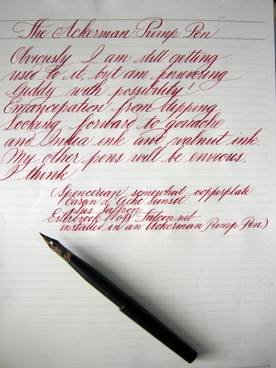 esempio di scrittura