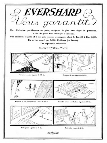 3. EVERSHARP – Generico Marca. prob. 1931.12 allegato a L'Illustration RETRO.jpg