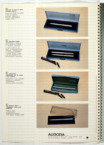 auretta lusso aurora - catalogo 2.jpg (258.27 KiB) Visto 6687 volte Auretta lusso (terza serie) - catalogo post 1972