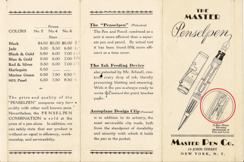35. The Master Penselpen depliant front -ca. 1937.jpg