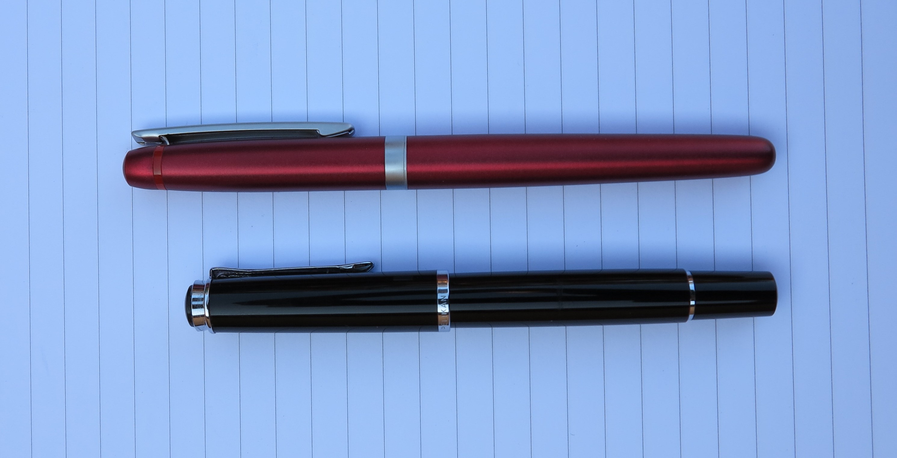 Pelikan M205 e Rotring Freeway