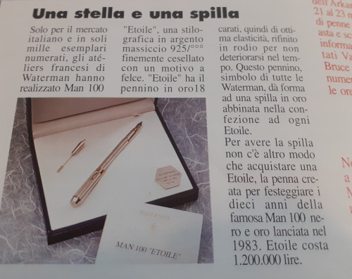 Dal nr.1 marzo 1993 Penna