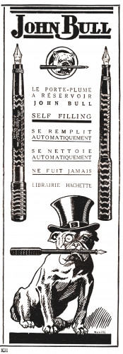 JOHN BULL – 1931.01 – Safety model and Self filling model (lever filler) - Lectures Pour Tous, pag. XII.jpg