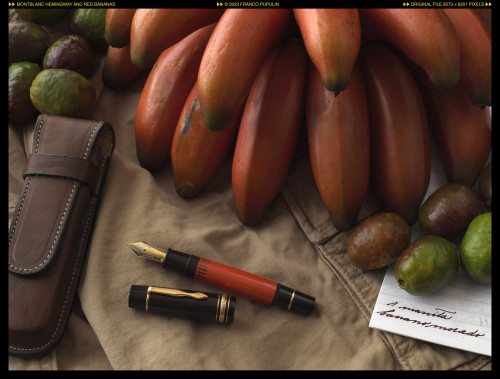 Montblanc Hemingway and red bananas ©FP.jpg