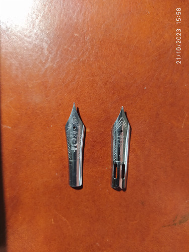 IMG_20231021_155805.jpg (2.29 MiB) Visto 2229 volte a sinistra pennino tipo Bock 250, a destra il Majohn di serie