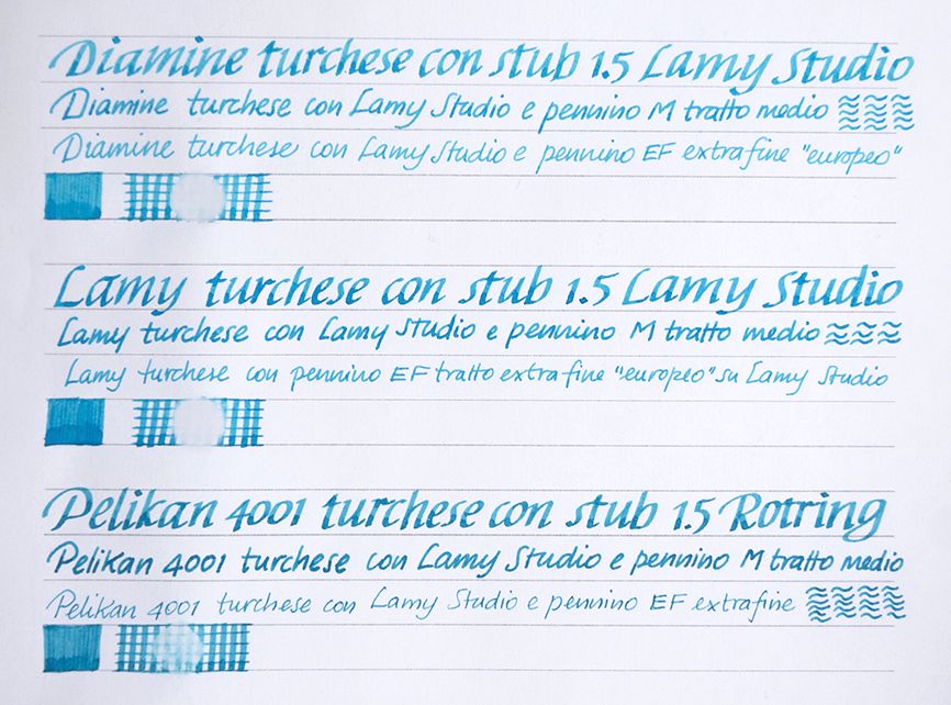 Diamine - Lamy - Pelikan - carta fotocopie  Fabriano First Class 80 gr-mq.jpg
