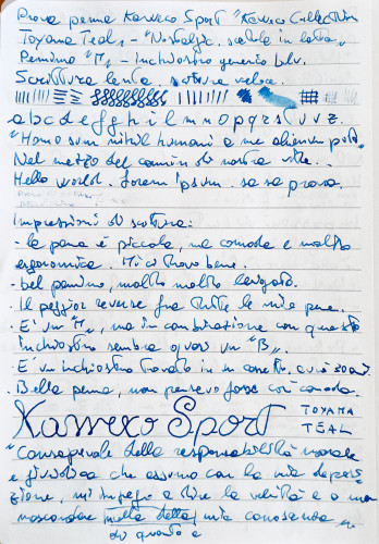 Scrittura - Kaweco Sport - Abulafia