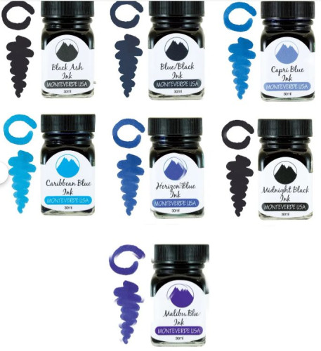 Monteverde blue ink set.jpg