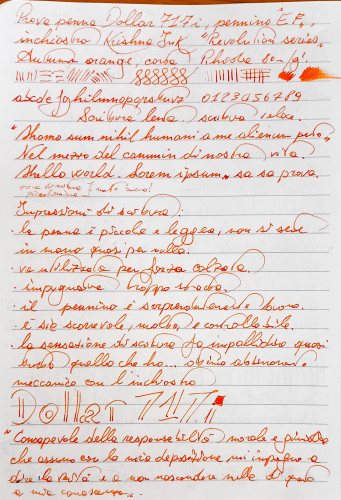 Dollar 717i - Abulafia (scrittura)